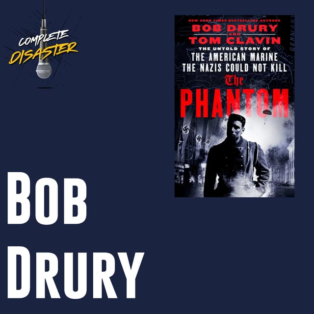 Bob Drury is one of few authors who had shrapnel in him