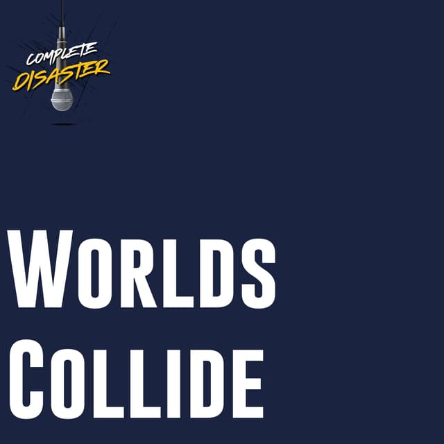 When worlds collide with your feet