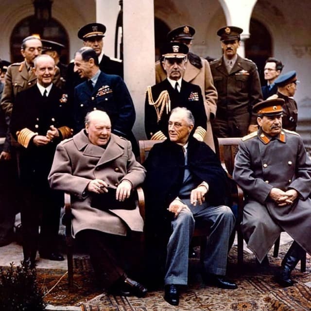 How Churchill, Roosevelt and Stalin fought Hitler – and each other