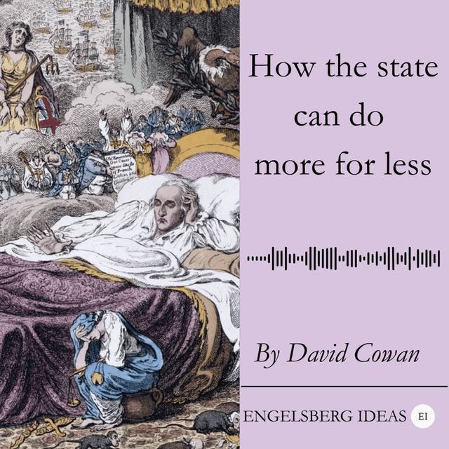 How the state can do more for less