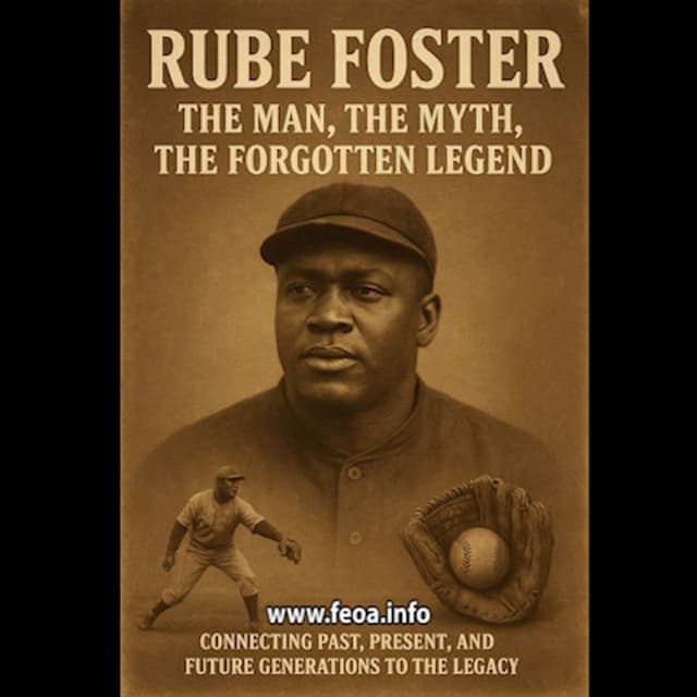 Andrew Rube Foster Black Baseball the Book of Books Follow the Money 7a #2024 #BlackBaseball #NegroLeagues #BaseballHistory #FromSandlotsToTheShow #LegacyAndExcellence #PastPresentFuture