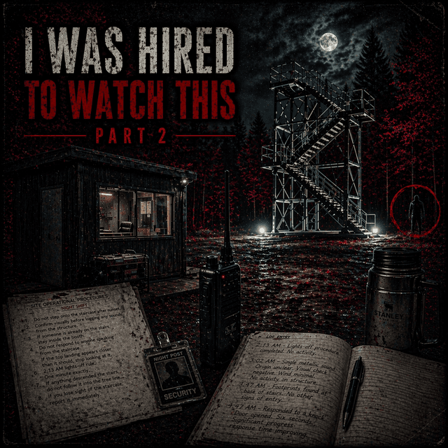 I Work Security for a Staircase in the Woods. I Went Up. There’s Something on the First Level! (Part 2)