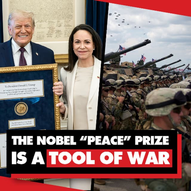 War is peace: How the Nobel 'Peace' Prize justifies US wars & interventions