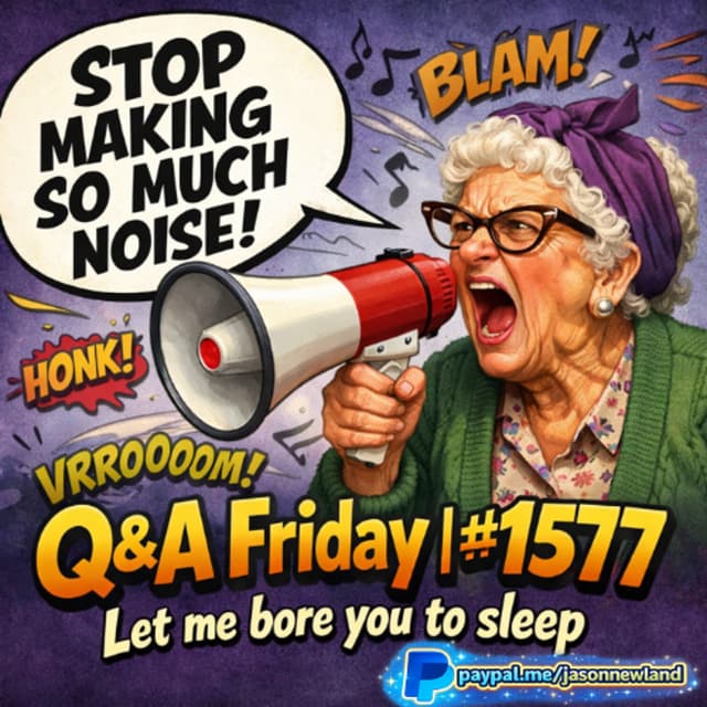 (Overnight  Music) Q&A Friday  #1577 Let me bore you to sleep  Jason Newland  20th March 2026