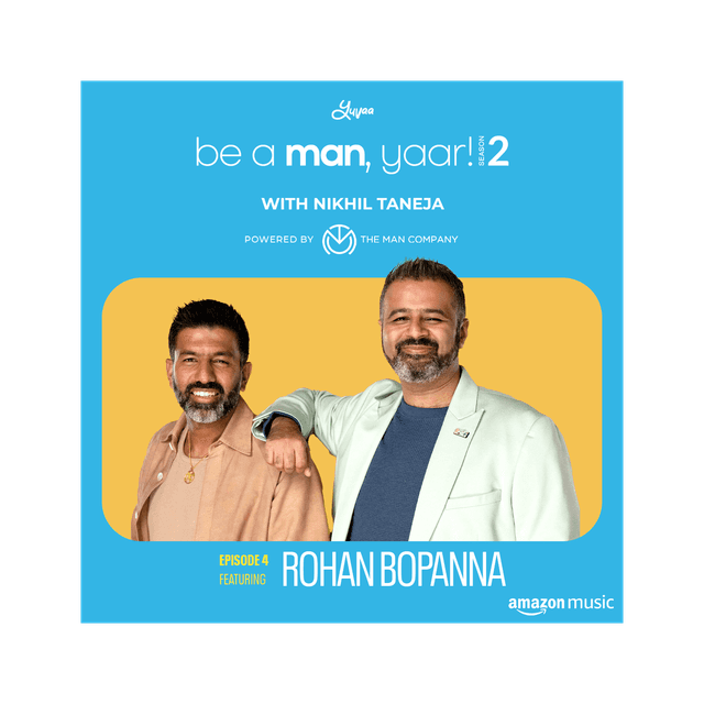 Rohan Bopanna on Be A Man, Yaar! with Nikhil Taneja