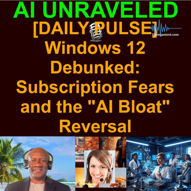 [PULSE] Windows 12 Debunked: Subscription Fears and the "AI Bloat" Reversal