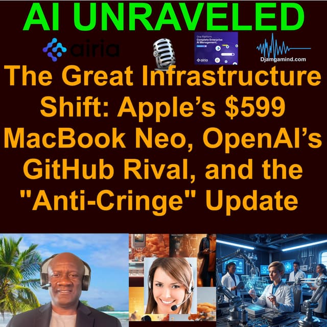 [FULL RUNDOWN] The Great Infrastructure Shift: Apple’s $599 MacBook Neo, OpenAI’s GitHub Rival, and the "Anti-Cringe" Update (March 4th Full Rundown)