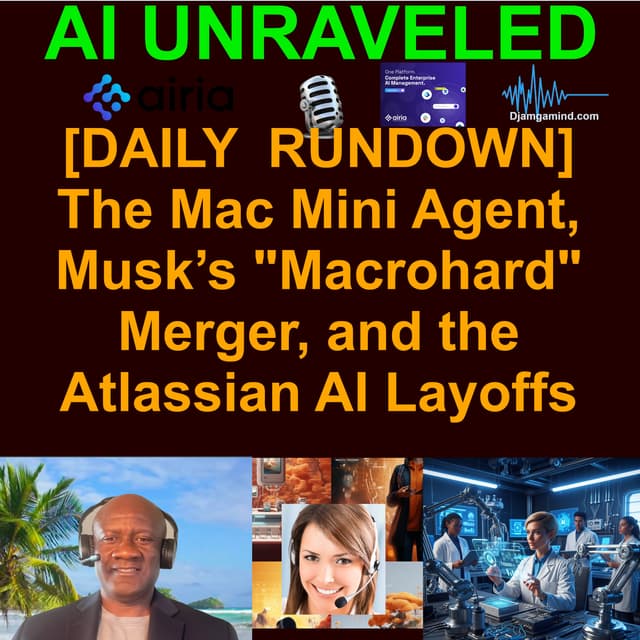 [FULL DAILY NEWS RUNDOWN] The Mac Mini Agent, Musk’s "Macrohard" Merger, and the Atlassian AI Layoffs (March 12th 2026)
