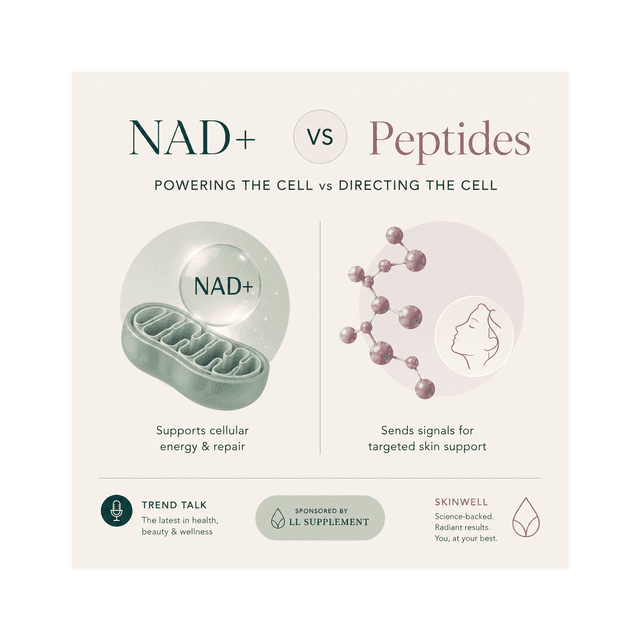 NAD+ vs. Peptides: What’s the Difference?