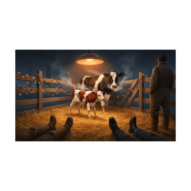 ‘Twas the Night Before Christmas… in the Freestall Barn - Christmas Special