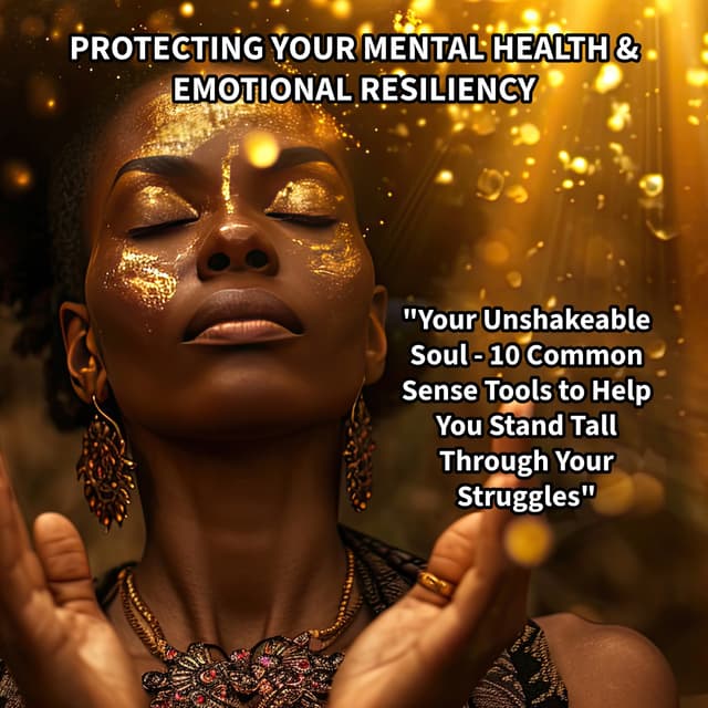 PROTECTING YOUR MENTAL HEALTH & LEARNING EMOTIONAL RESILIENCY - “Your Unshakeable Soul – 10 Common Sense Tools to Help You Stand Tall Through Your Struggles”