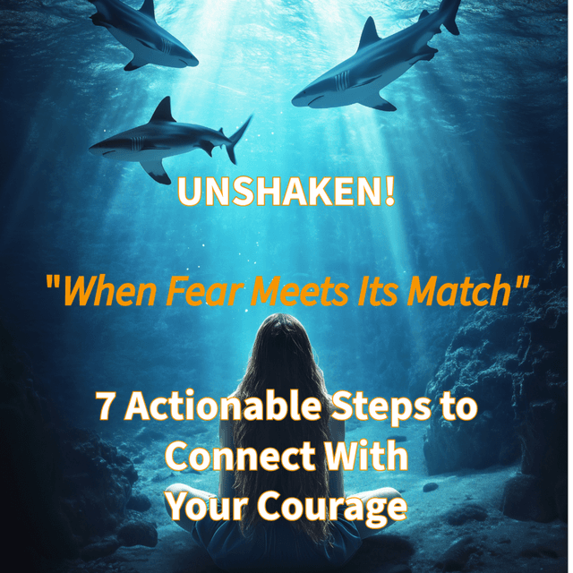 UNSHAKEN! "When Fear Meets Its Match" - 7 Actionable Steps to Connect with Your Courage