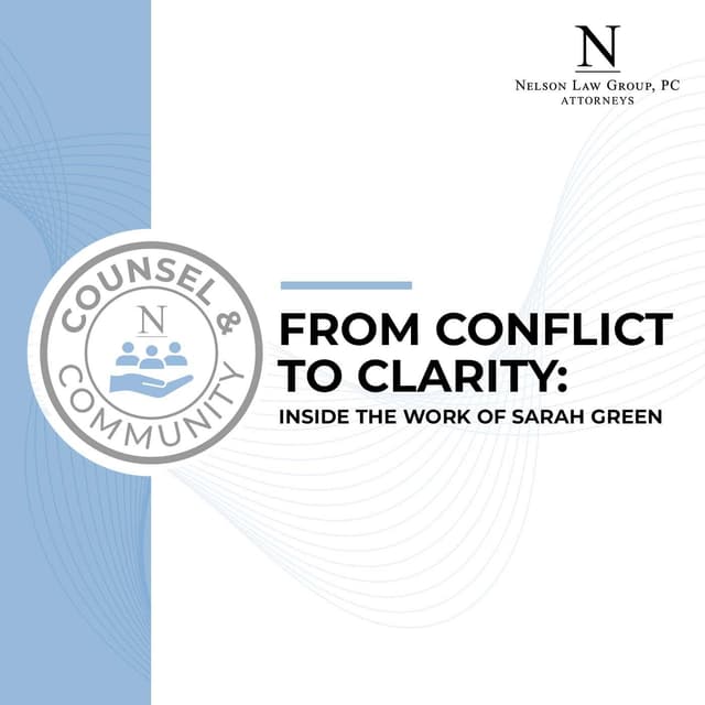 From Conflict to Clarity: Inside the Work of Sarah Green - High-Conflict Divorce Coach & Mediator