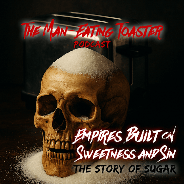 The Man-Eating Toaster podcast- Ep 8- Empires Built on Sweetness and Sin: The Story of Sugar