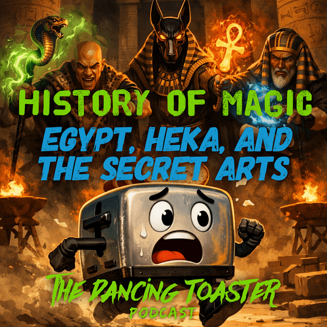 The Dancing Toaster- Ep 48- History of Magic Part 1: Egypt, Heka, and the Secret Arts
