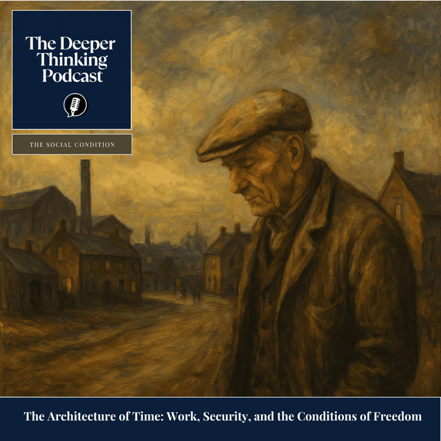 The Architecture of Time: Work, Security, and the Conditions of Freedom - The Deeper Thinking Podcast