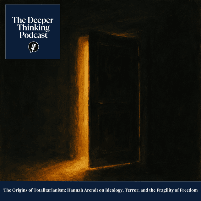 The Origins of Totalitarianism: Hannah Arendt on Ideology, Terror, and the Fragility of Freedom - The Deeper Thinking Podcast