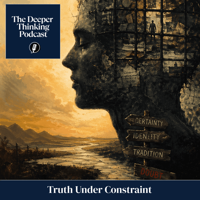 Truth, Under Constraint How Conviction Outruns Its Own Evidence - The Deeper Thinking Podcast