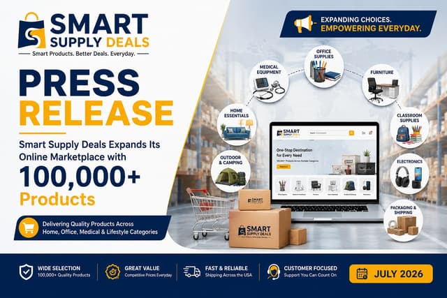 Smart Supply Deals Expands Online Marketplace with Over 100,000 Products