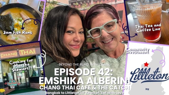 Emshika Alberini: A Sister’s Dream, Martha Stewart & Eating With Love | Ep. 42