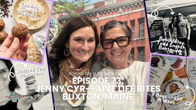 Jenny Cyr: She Quit Macarons to Feed Cancer Patients Instead | Ep. 73