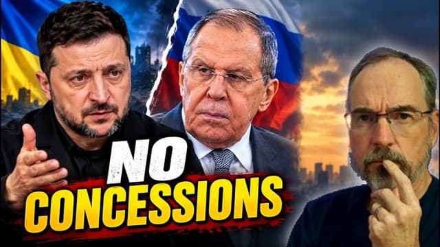 Zelenskyy Offers Peace—Then Lavrov Says NO