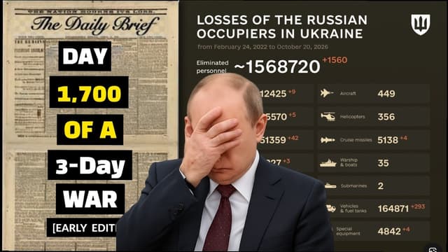 Ukraine Hits Oil Pipeline - 566th 3-Day SMO