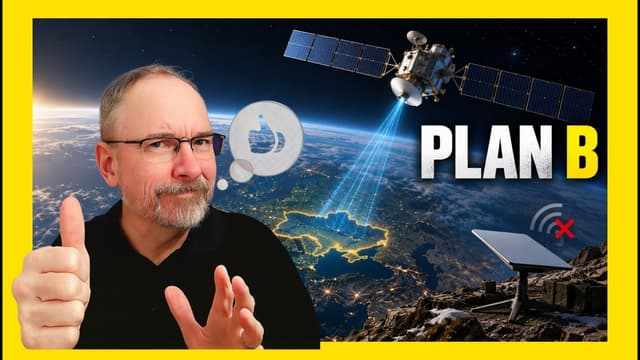 Starlink Still Restricted—Then Ukraine Finds PLAN B