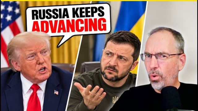 Trump Says Russia Keeps Advancing—But Ukraine Isn’t Surrendering