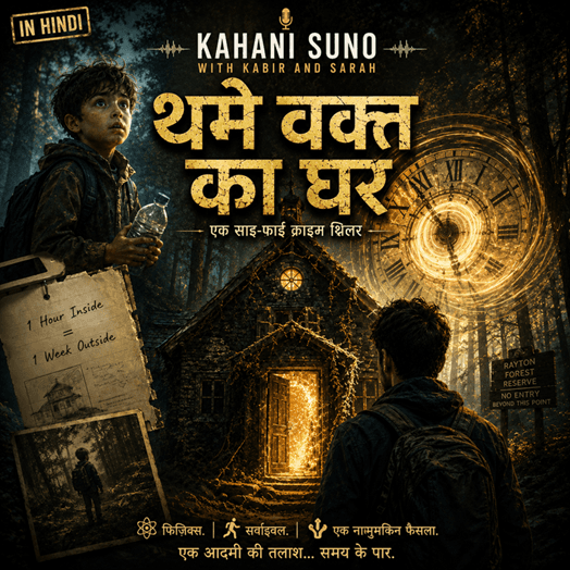 Hindi Story #5 : Thame Waqt Ka Ghar - A Sci-fi Crime Thriller