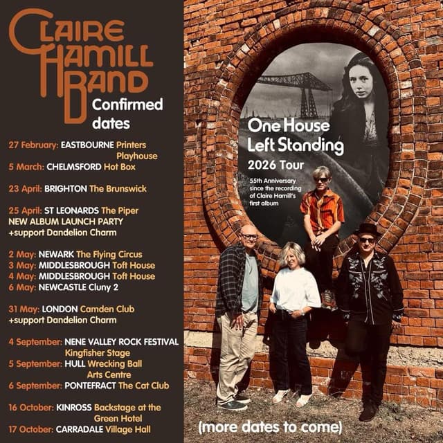 Gary Jackson Live with special guest Claire Hamill