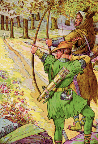 THE CHASE OF ROBIN HOOD by HOWARD PYLE