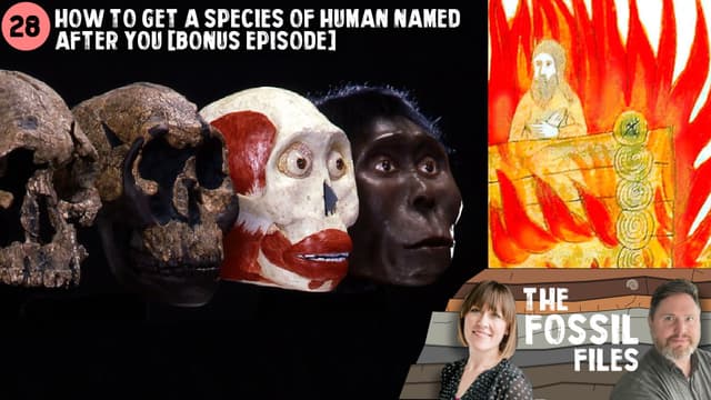 How to get a Species of Human Named after you [Preview]