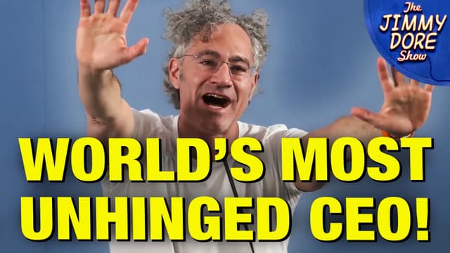 Palantir CEO Alex Karp Has ANOTHER EPIC FREAKOUT!