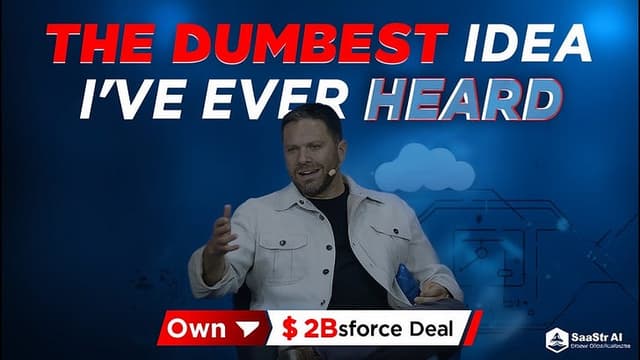 “The Dumbest Idea I’ve Ever Heard” — How Own Became a $2B Salesforce Acquisition