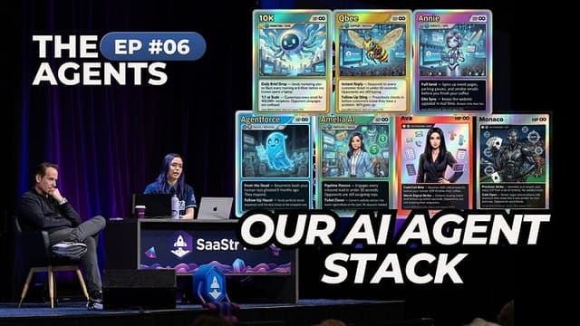 The Agents Episode #006: We Run SaaStrAI on 3 Humans and 21+ AI Agents. Here’s Every Agent, Agent by Agent, With the Numbers.