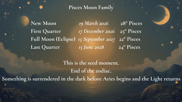 What do you Hope for? New Moon in Pisces - March 2026