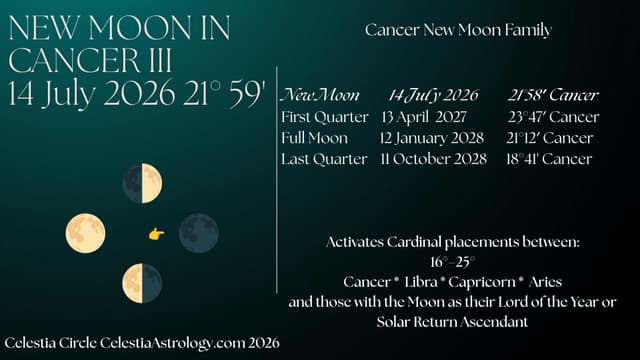 What abundance has been taking root in your life? Cancer New Moon