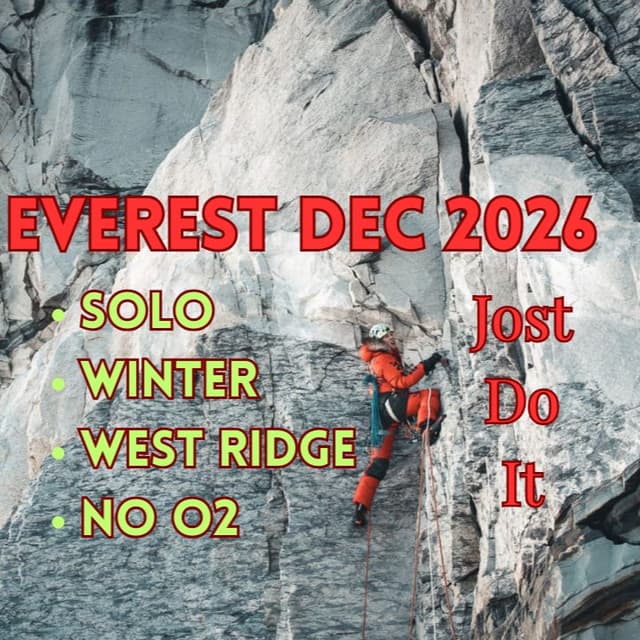 Everest Alone in Winter via West Ridge