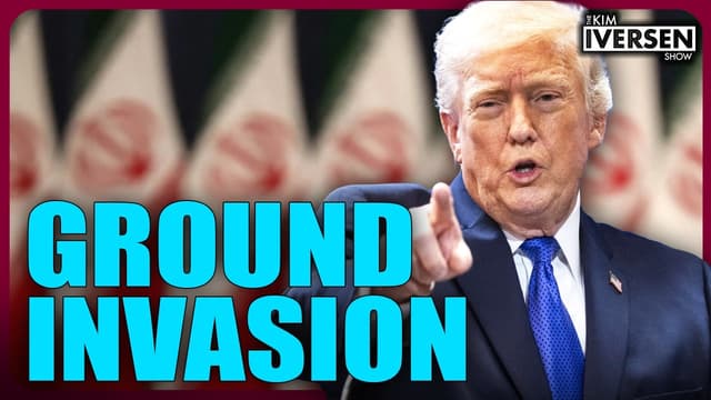 Trump is Preparing for an Iran Ground INVASION