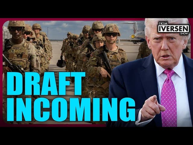 Military Draft Rules Change As Iran War Ramps Up