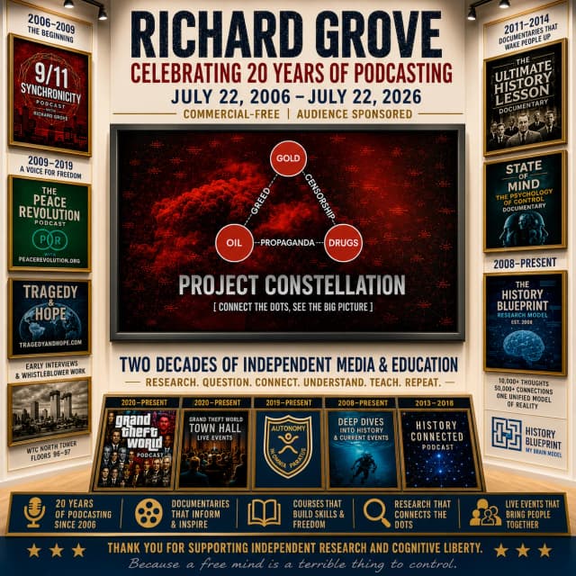 20th Anniversary: 9/11 Synchronicity Episode 001 | Richard Grove