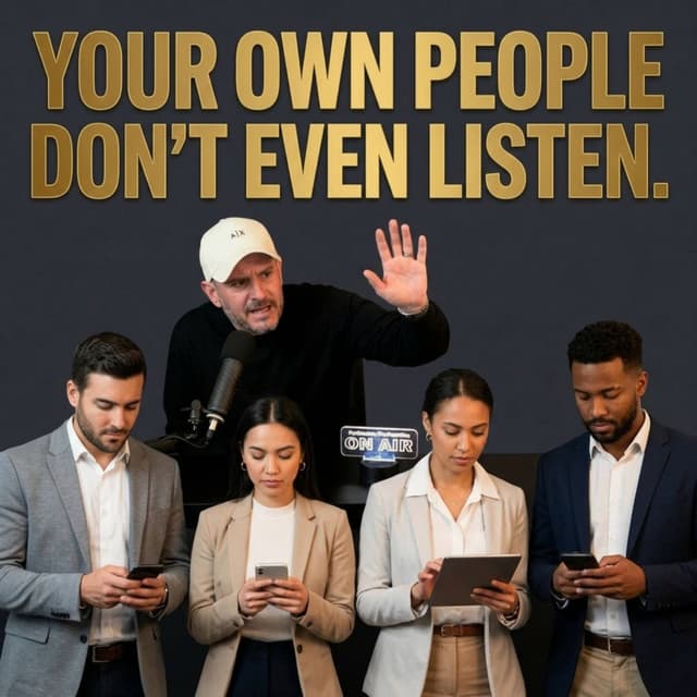 Your Sales Team Have Never Heard Your Podcast (And It's Costing You)