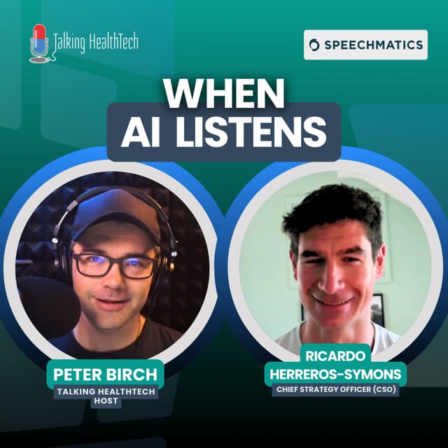 558 - Speech Recognition and AI: Enhancing Clinical Workflows in Healthcare