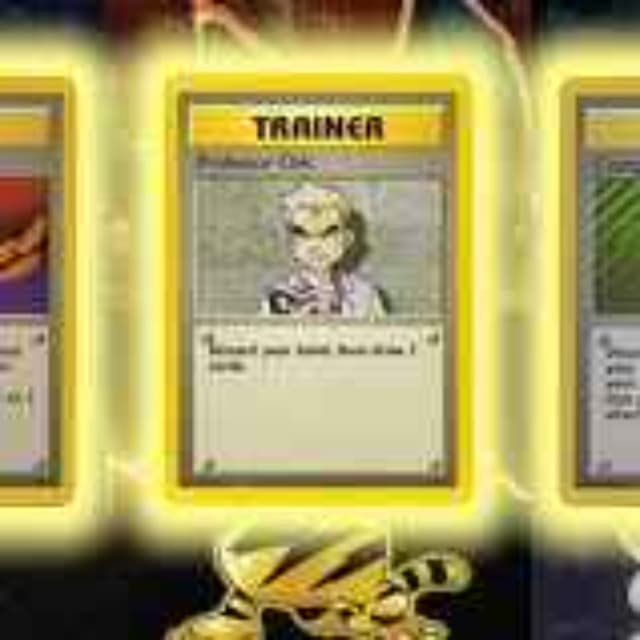 Top 10 best trainer cards in Base-fossil set