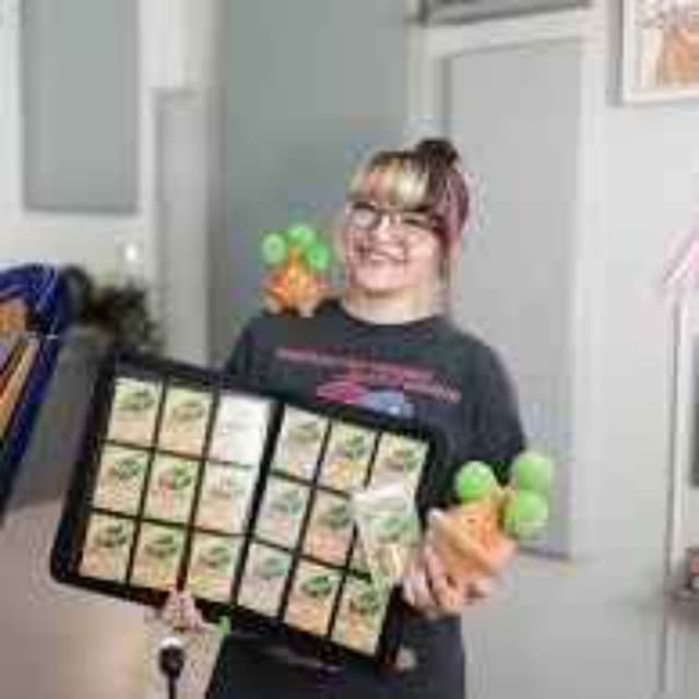 A massive collection of a single card