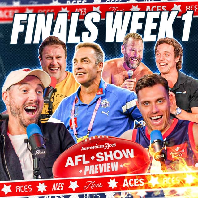 Daisy’s ATO Update, Bert Kreischer on Browny’s Vegas Story, Clarko Sacked + Finals Week 1 | Aces AFL Preview