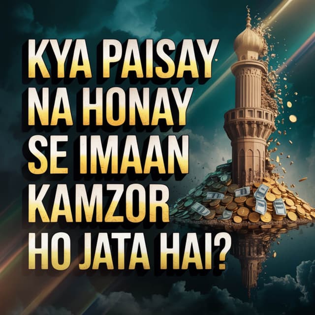 Kya paisay na honay se imaan kamzor ho jata hai? | Sahil Adeem Podcast