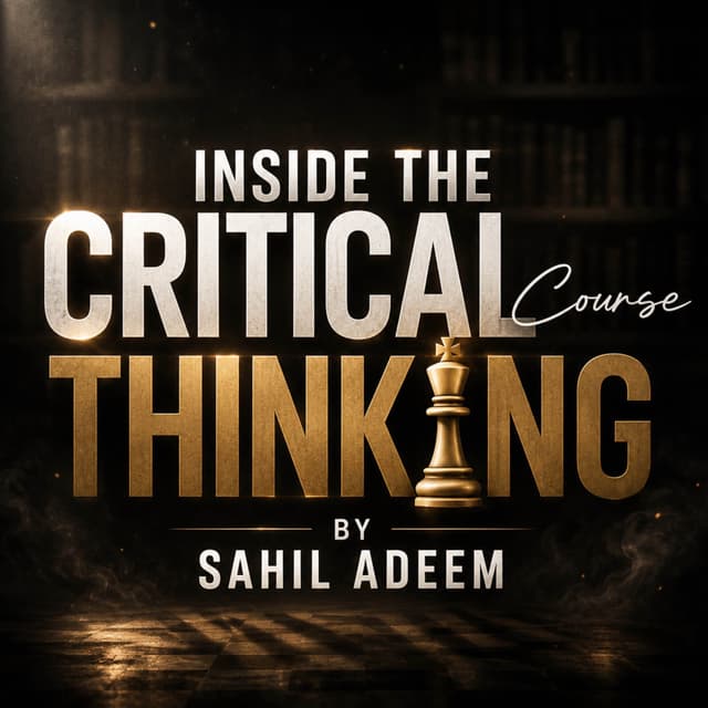 You Were Never Taught How to Think | Sahil Adeem’s Critical Thinking Class Orientation