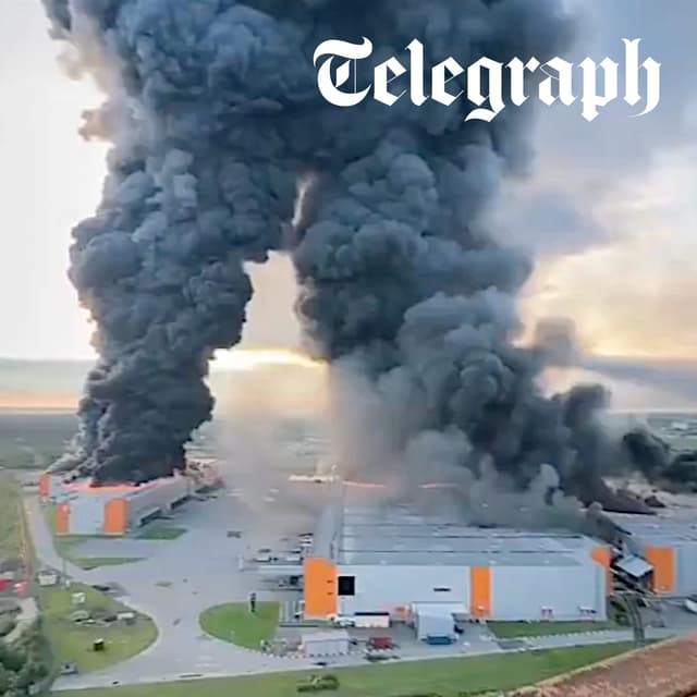 Ukraine wipes out seventh Wildberries warehouse and major oil refinery as US senate advances key Russia sanctions bill